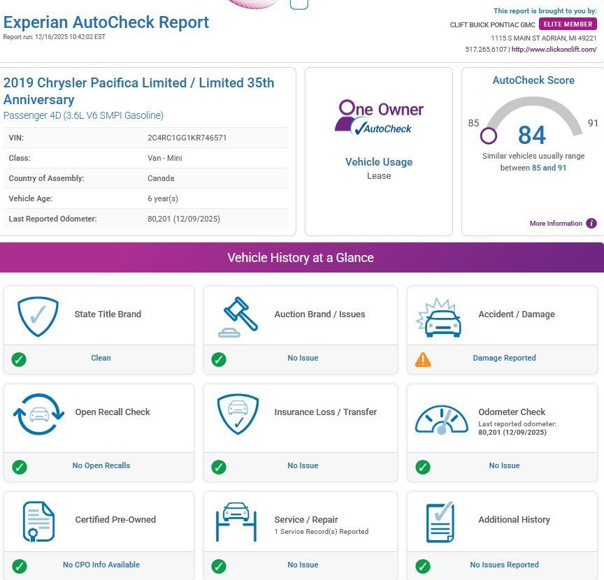 Used 2019 Chrysler Pacifica Limited image 4