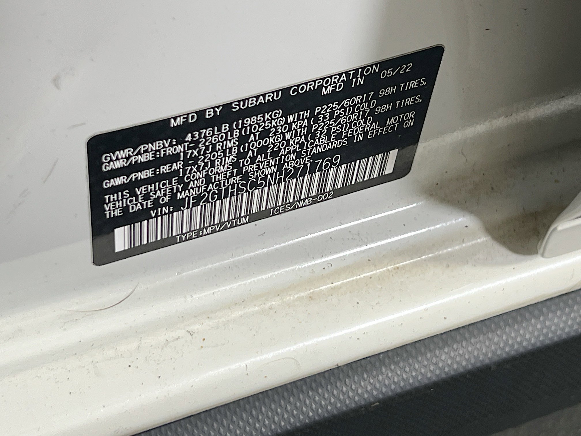 Used 2022 Subaru Crosstrek 2.5i Sport w/ Moonroof Package image 31