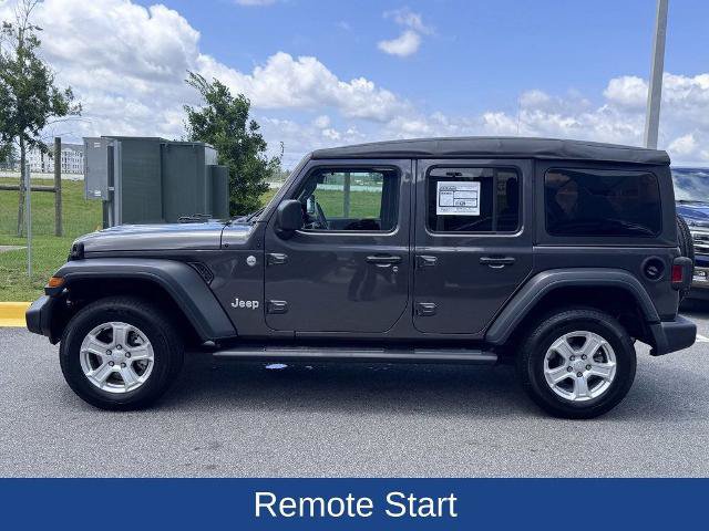 Used 2018 Jeep Wrangler Unlimited Sport S AWD/4WD video 4