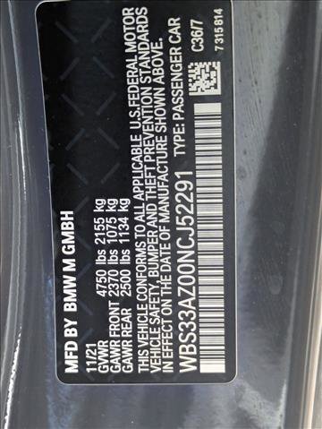 Used 2022 BMW M4 Competition w/ Executive Package RWD image 16