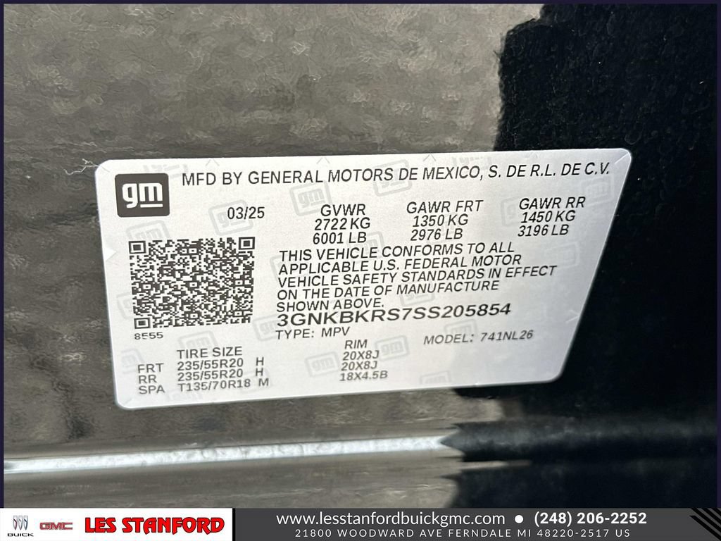 Certified 2025 Chevrolet Blazer RS AWD/4WD image 19
