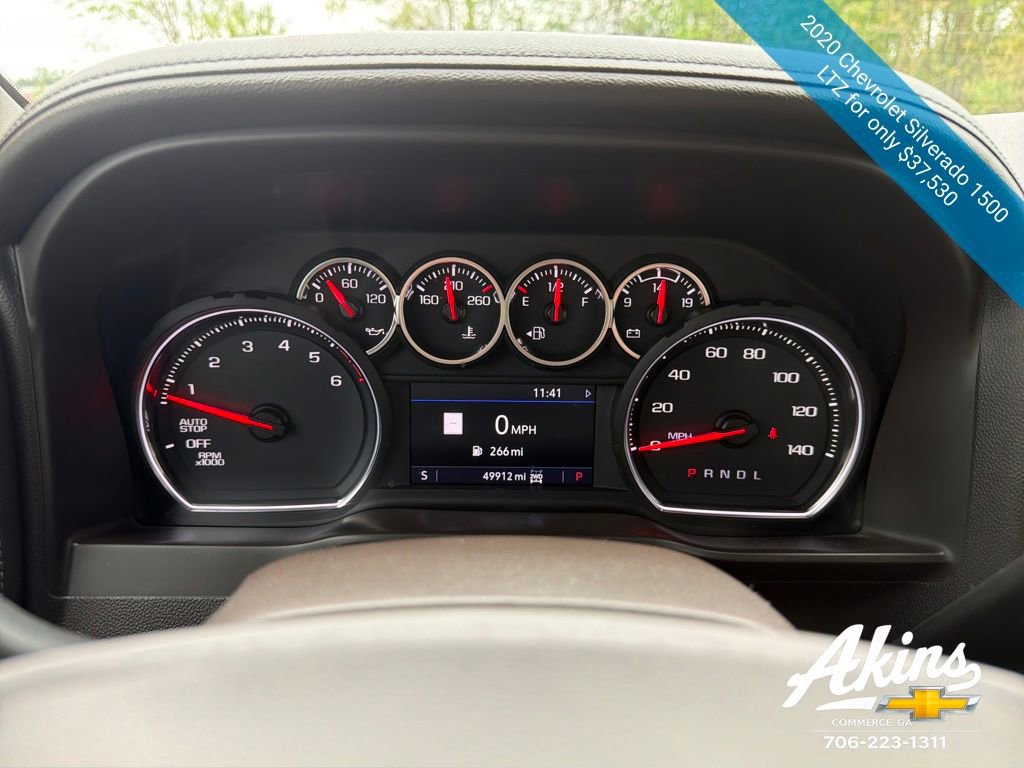 Certified 2020 Chevrolet Silverado 1500 LTZ w/ LTZ Plus Package image 24