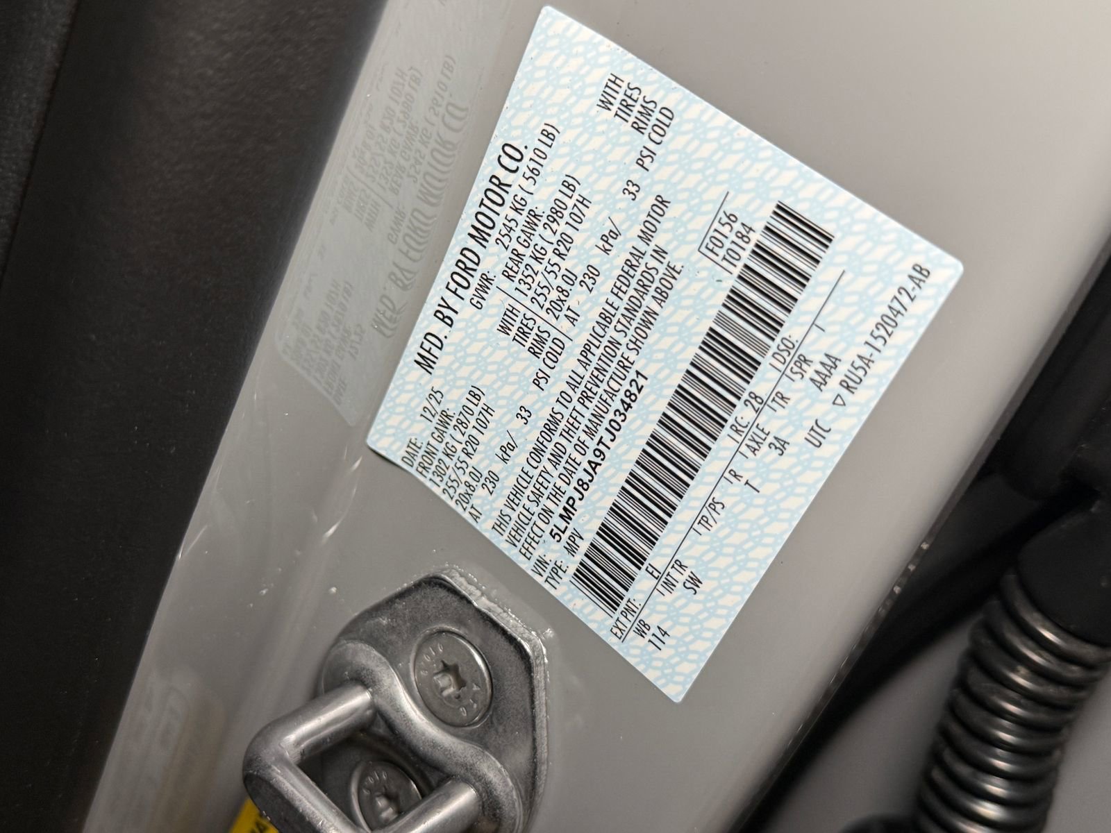 New 2026 Lincoln Nautilus Premier w/ Equipment Group 102A image 37