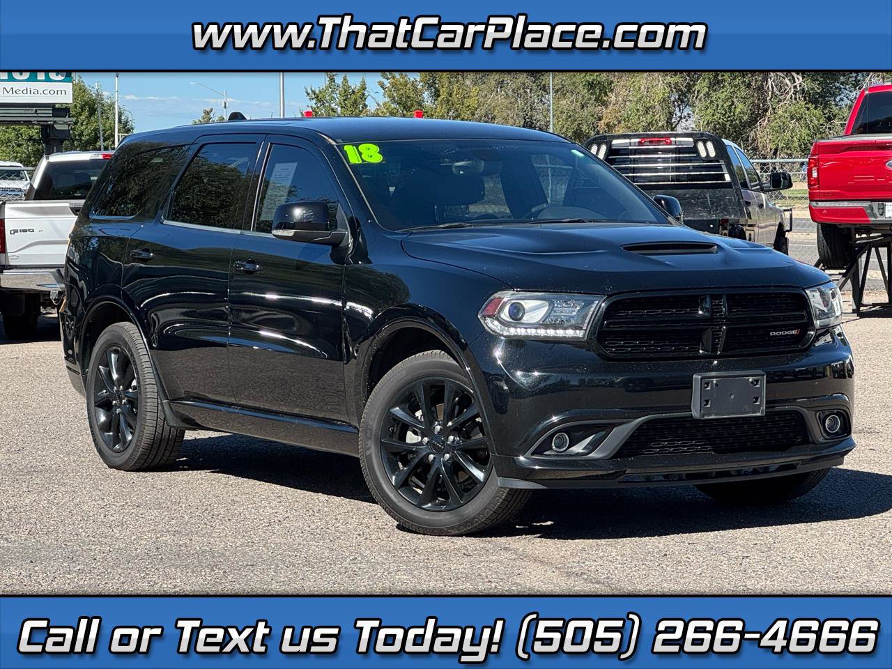 Used 2018 Dodge Durango GT w/ Blacktop Package