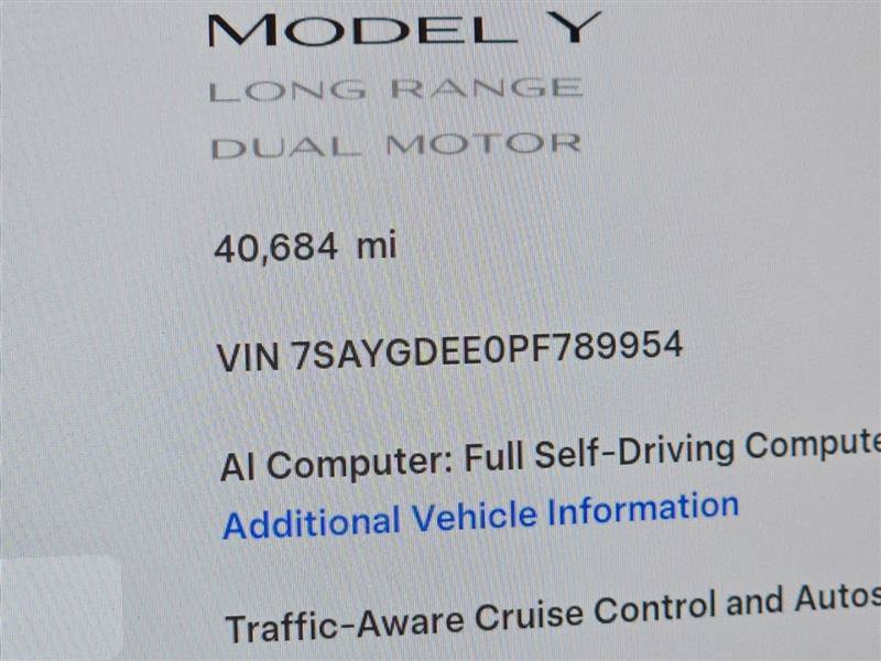 Used 2023 Tesla Model Y Long Range AWD/4WD image 5