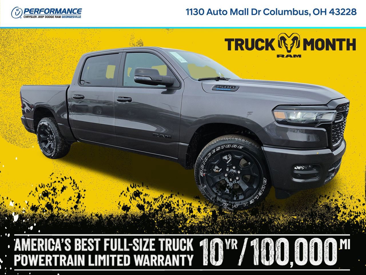 New 2026 RAM 1500 Big Horn w/ Night Edition