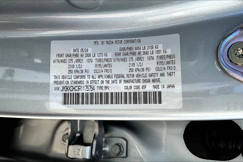 Used 2024 MAZDA CX-90 3.3 Turbo S w/ Premium Package image 46