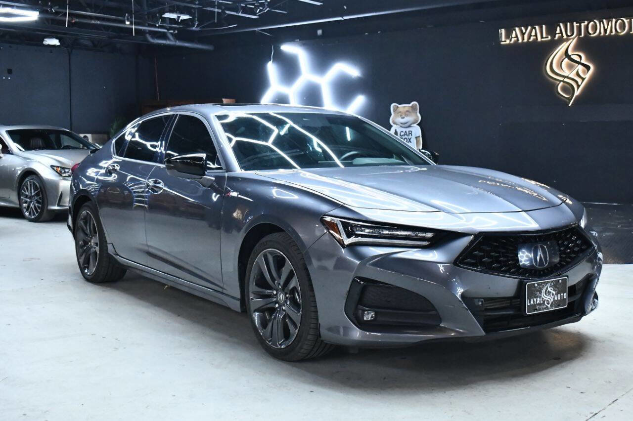 Used 2021 Acura TLX w/ A-SPEC Pkg image 3