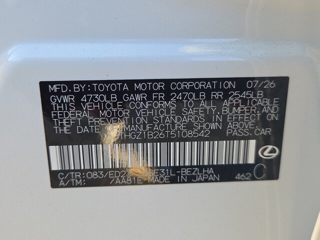 New 2026 Lexus IS 350 F Sport w/ Handling Package RWD image 30