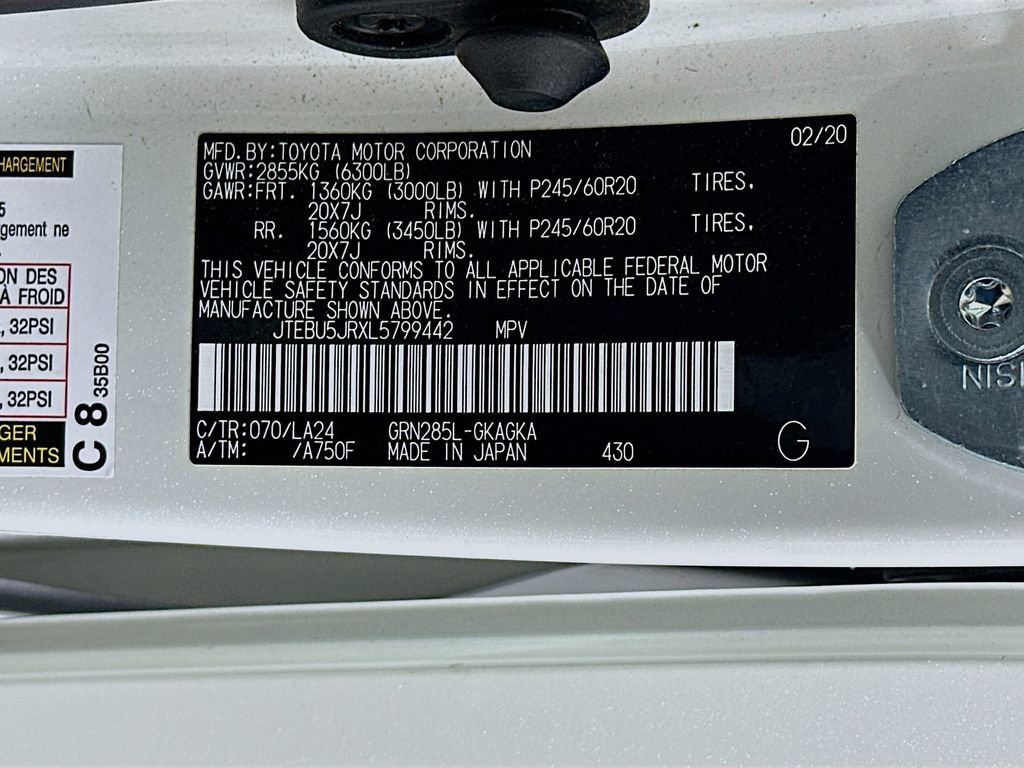 Used 2020 Toyota 4Runner Limited image 27