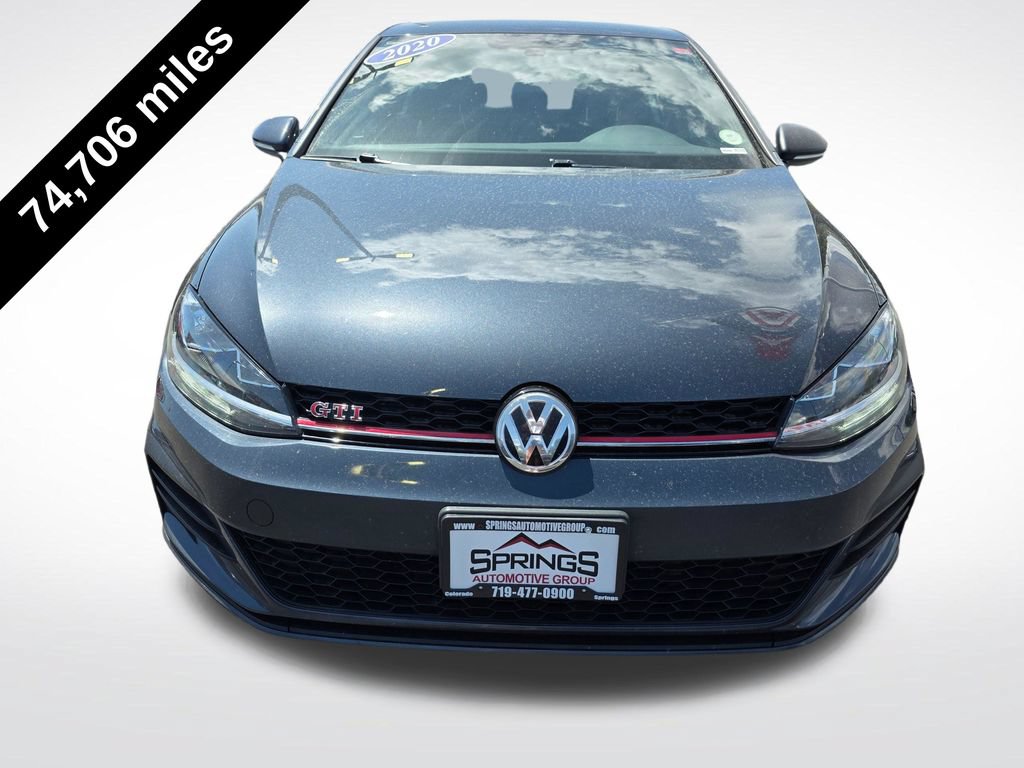 Used 2020 Volkswagen Golf 4-Door FWD image 2