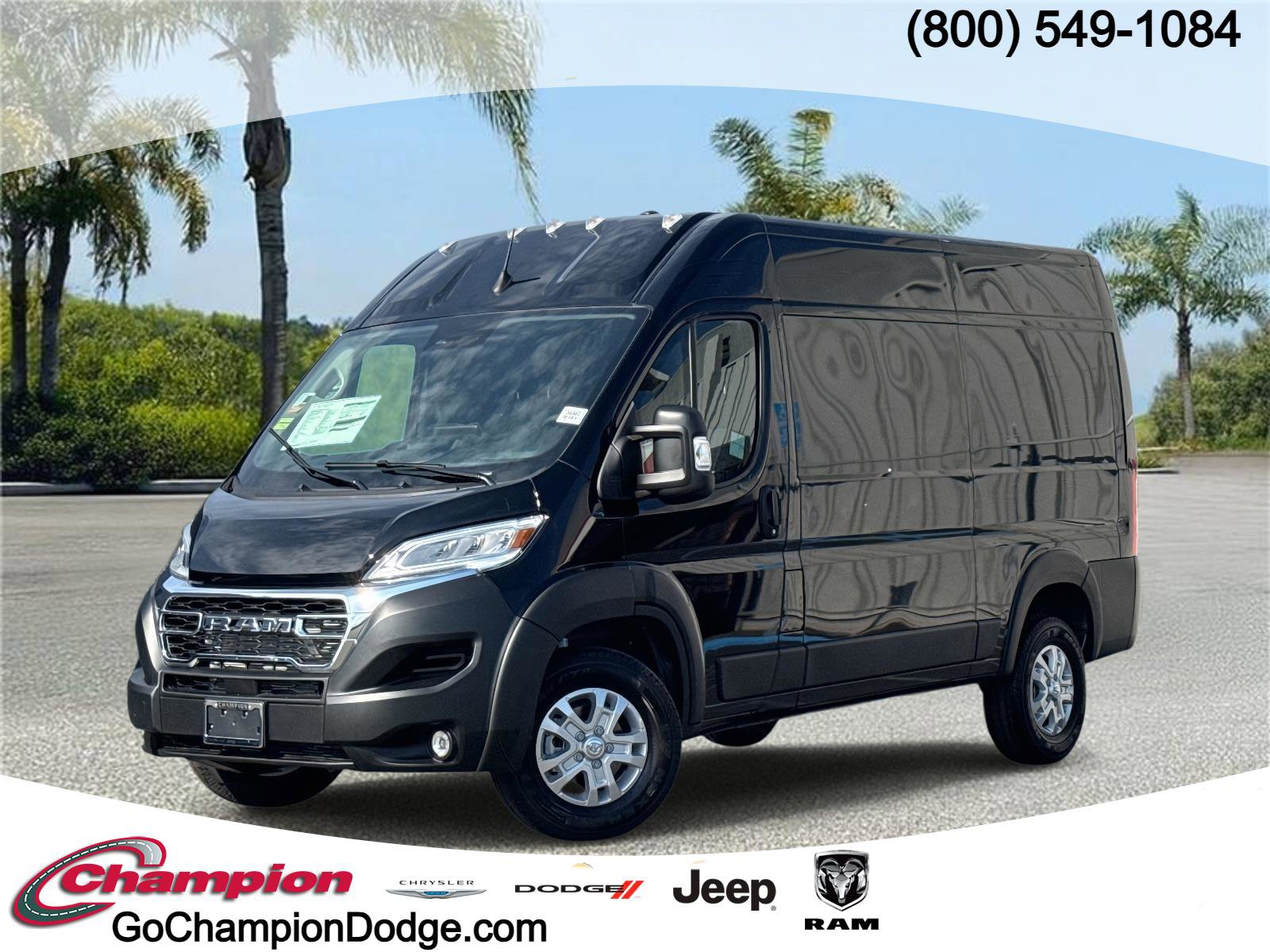 New 2026 RAM ProMaster 1500 w/ Quick Order Package 22G SLT FWD image 1
