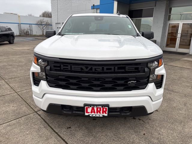 New 2025 Chevrolet Silverado 1500 Custom w/ Turbomax Blackout Package AWD/4WD image 3