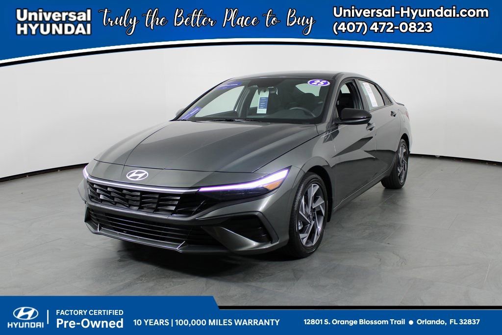 Certified 2025 Hyundai Elantra SEL