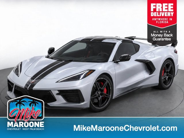 Used 2023 Chevrolet Corvette Stingray Preferred Cpe w/ Z51 Performance Package RWD image 1