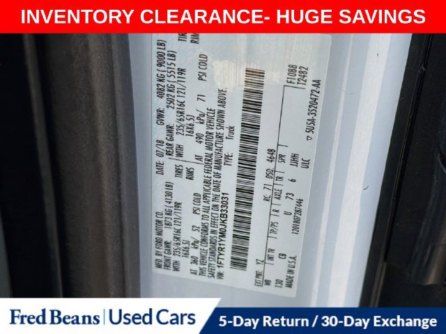 Used 2018 Ford Transit 250 130 Low Roof w/ Exterior Upgrade Package RWD image 35