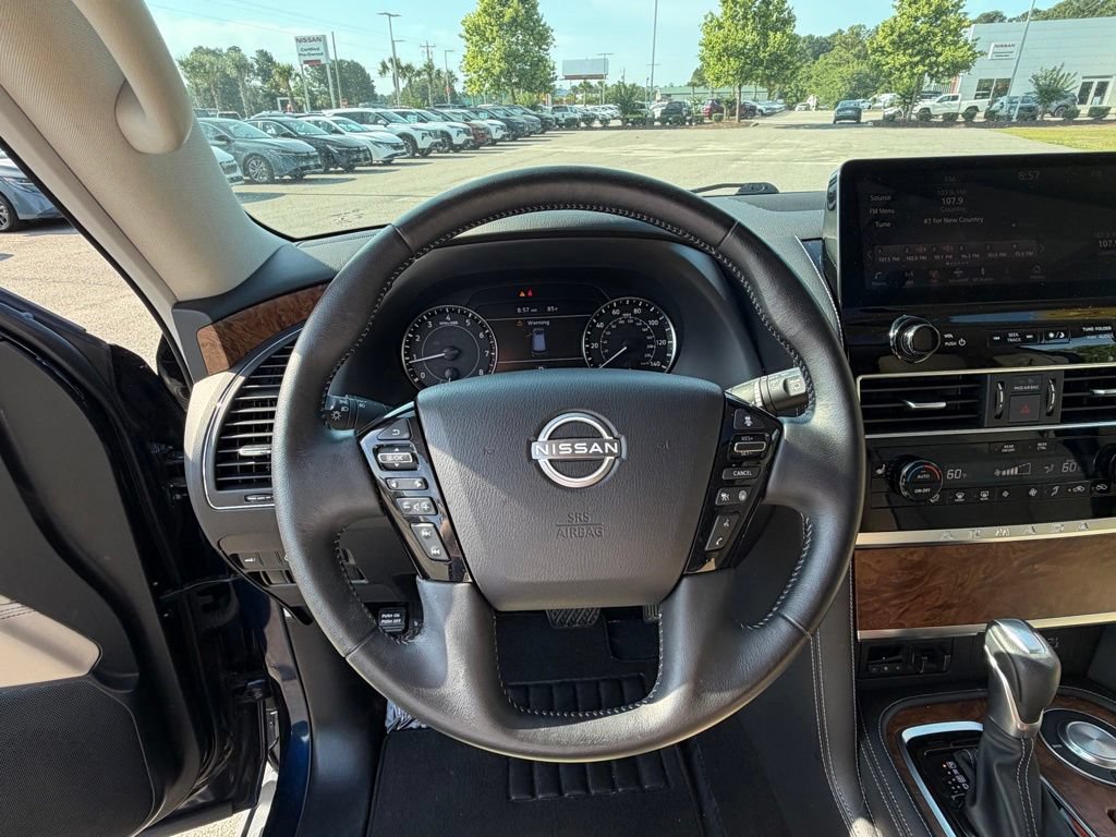 Certified 2024 Nissan Armada SL w/ Captain's Chairs Package RWD image 15