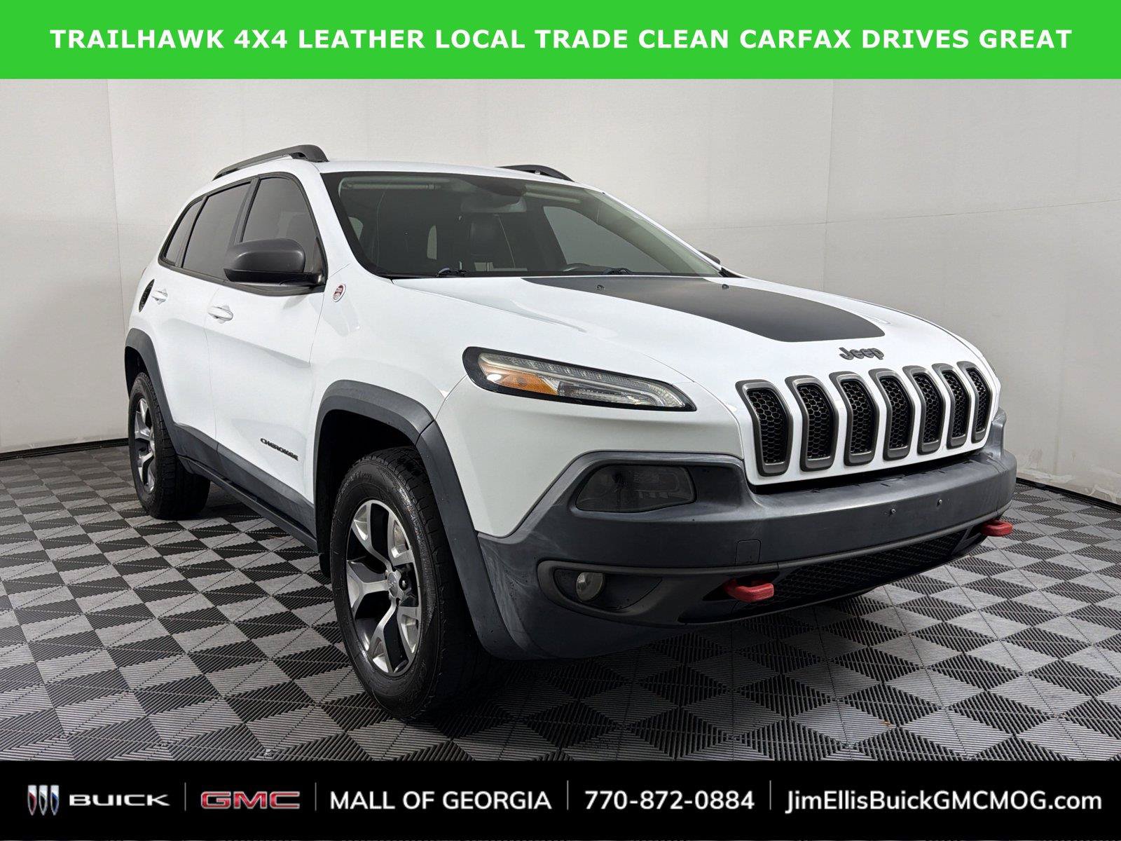 Used 2014 Jeep Cherokee Trailhawk w/ Leather Interior Group AWD/4WD image 1