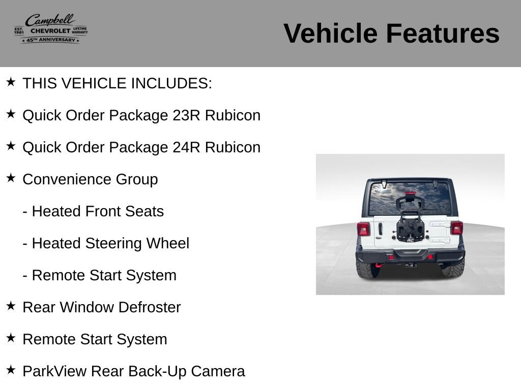 Used 2024 Jeep Wrangler Unlimited Rubicon w/ Convenience Group AWD/4WD image 5