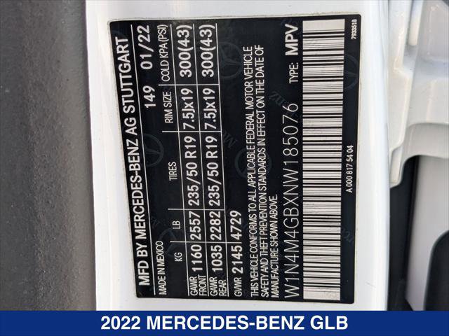 Used 2022 Mercedes-Benz GLB 250 image 24