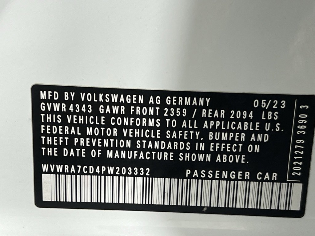 Used 2023 Volkswagen GTI SE w/ Black Wheel Package image 38