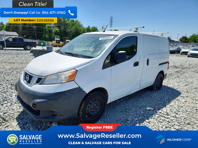 Used 2015 Nissan NV200 S w/ Back Door Glass Package FWD image 1