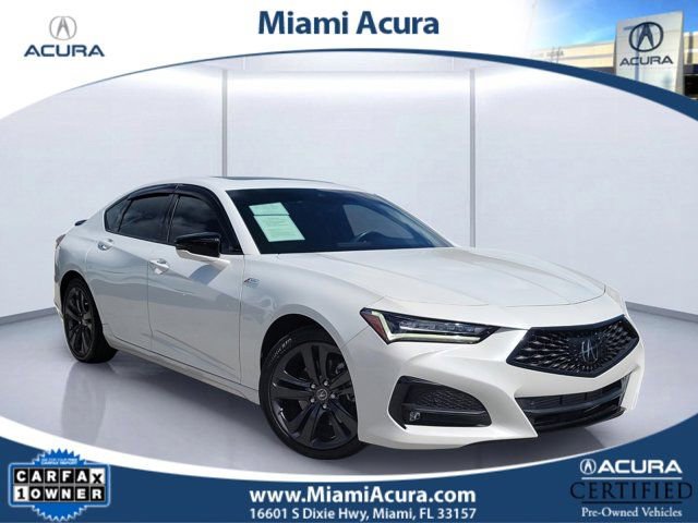 Used 2023 Acura TLX w/ A-SPEC Pkg image 1