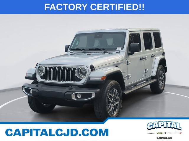 Certified 2024 Jeep Wrangler Unlimited Sahara w/ Dual Top Group