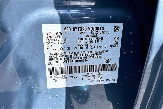 New 2026 Ford Maverick Lariat w/ Black Appearance Package AWD/4WD image 13