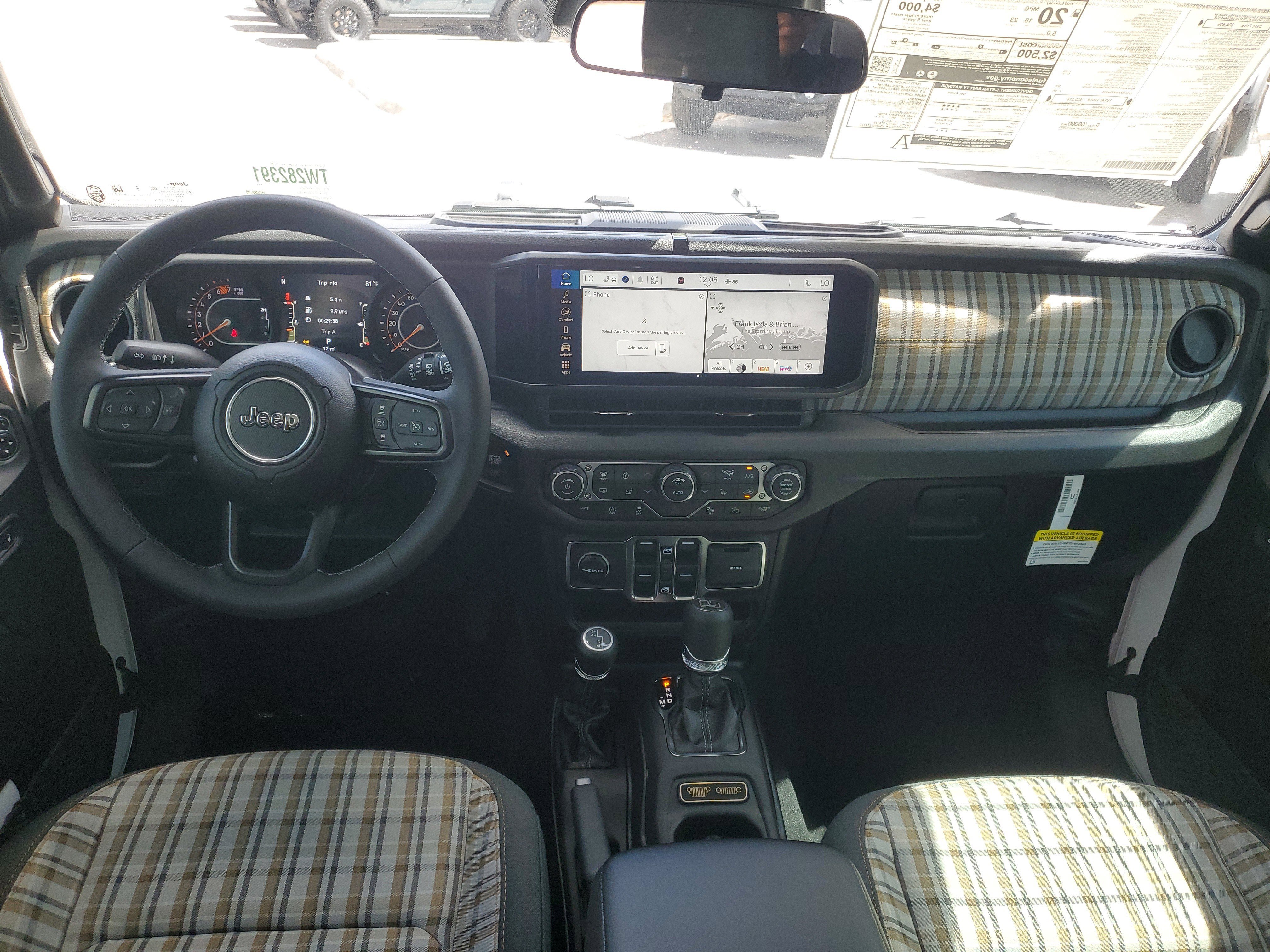 New 2026 Jeep Wrangler Unlimited Sport AWD/4WD image 9