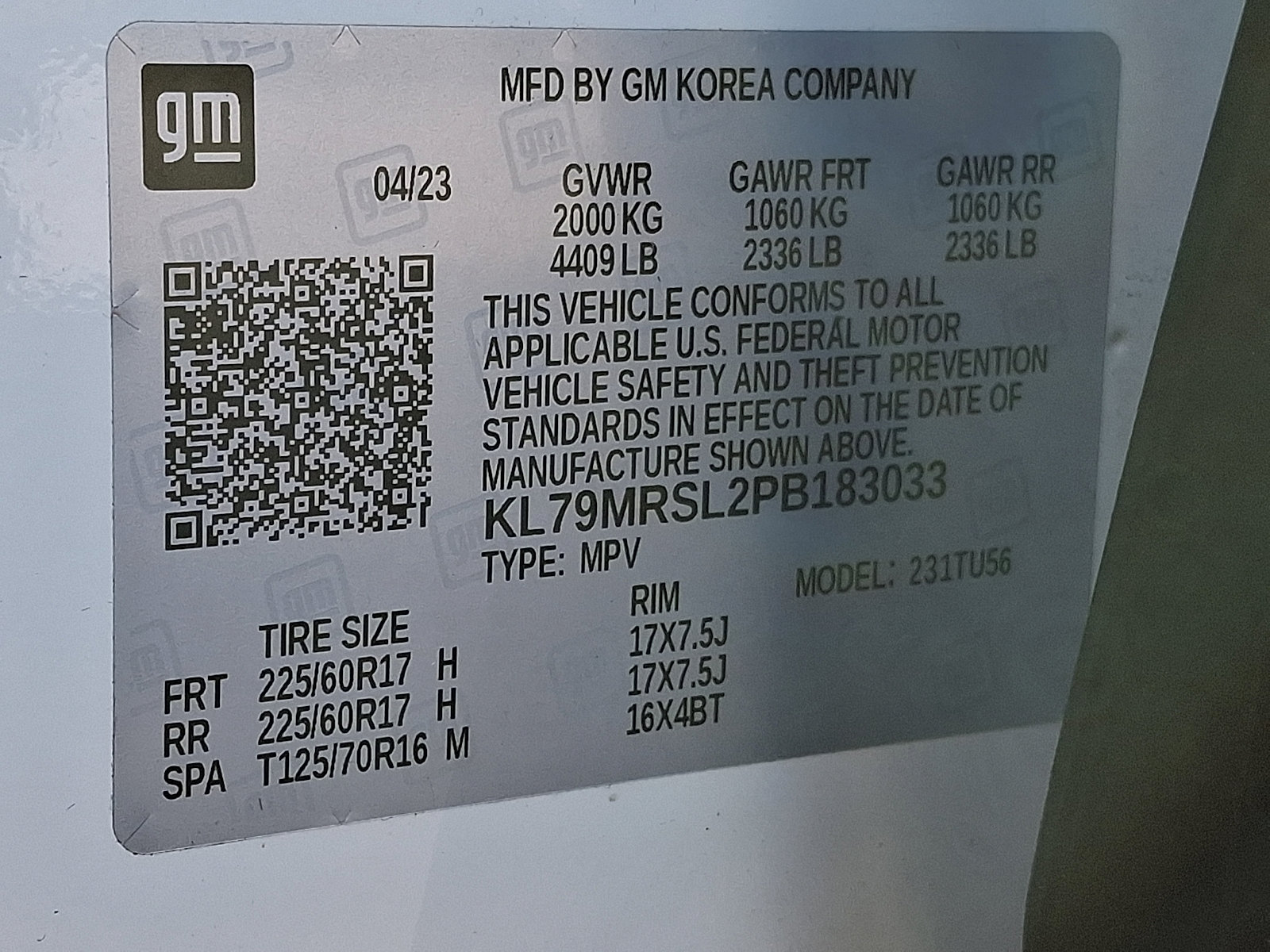 Certified 2023 Chevrolet TrailBlazer LT AWD/4WD image 25