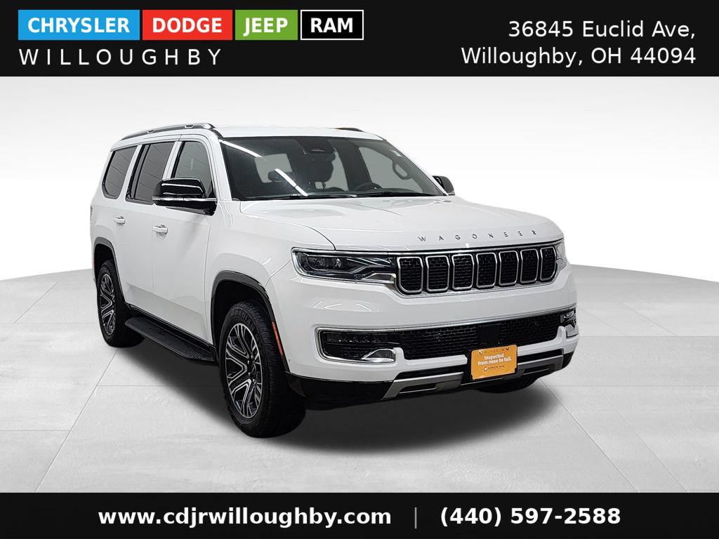 Certified 2025 Jeep Wagoneer Series II w/ 8-Passenger Seating Package AWD/4WD image 3
