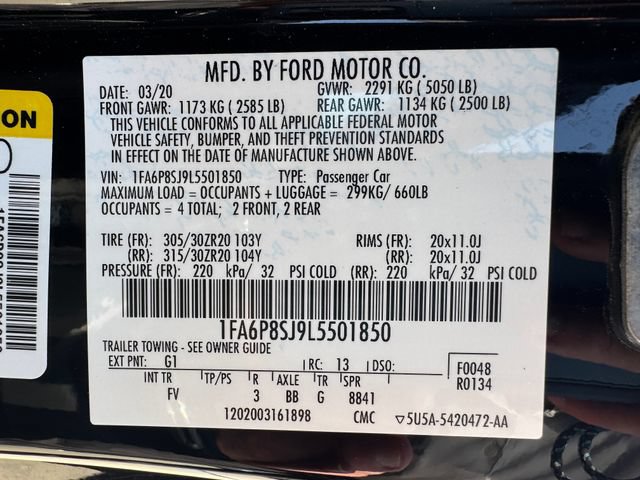 Used 2020 Ford Mustang Shelby GT500 w/ Technology Package RWD image 15