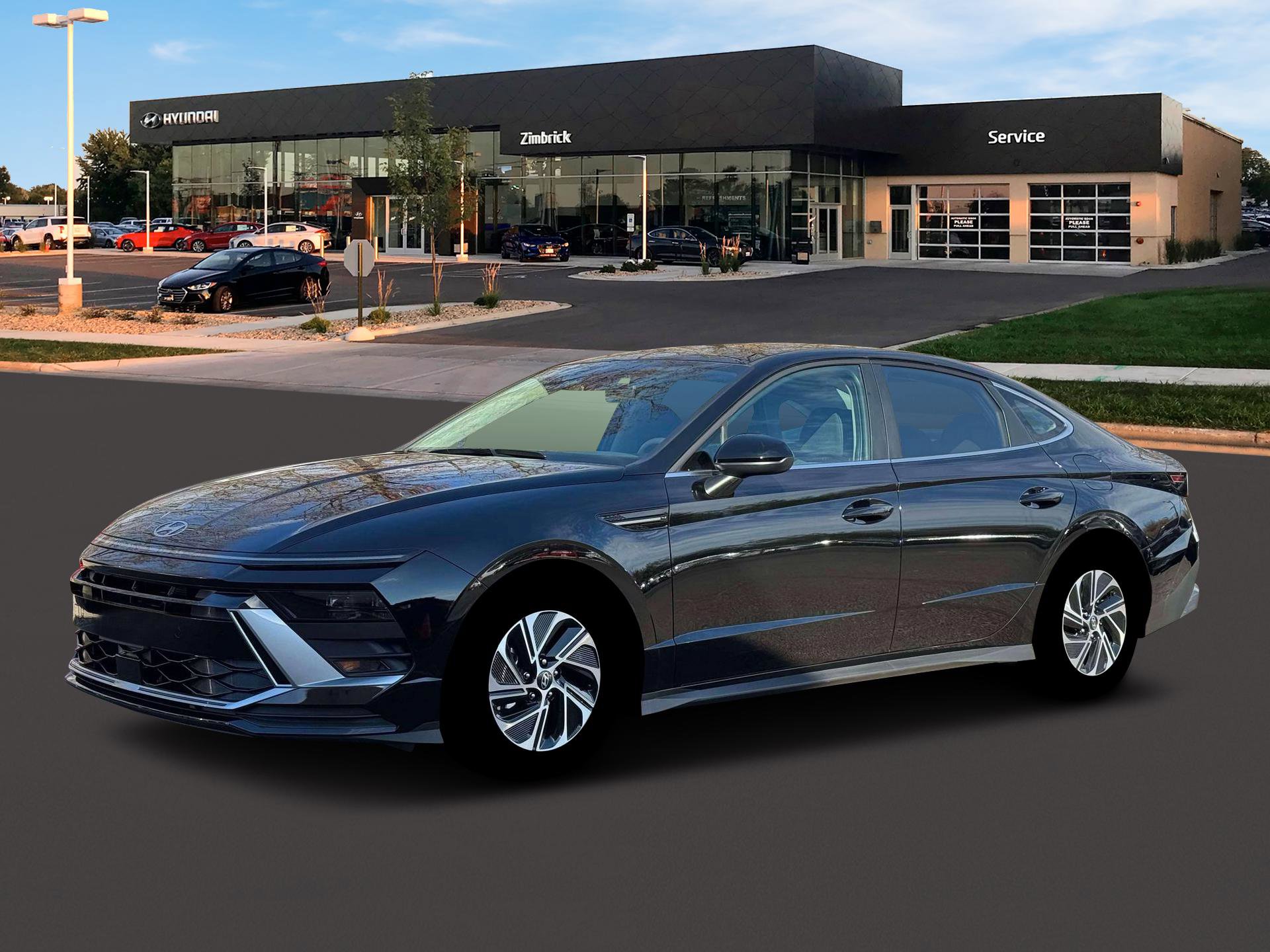 New 2026 Hyundai Sonata Blue FWD image 2