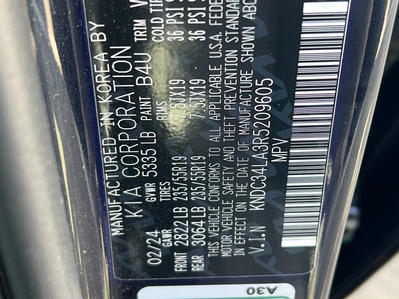 Used 2024 Kia EV6 Light RWD image 28
