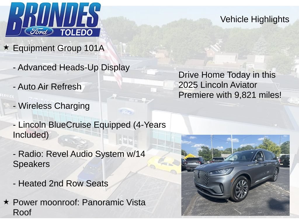 Used 2025 Lincoln Aviator AWD w/ Equipment Group 101A image 5