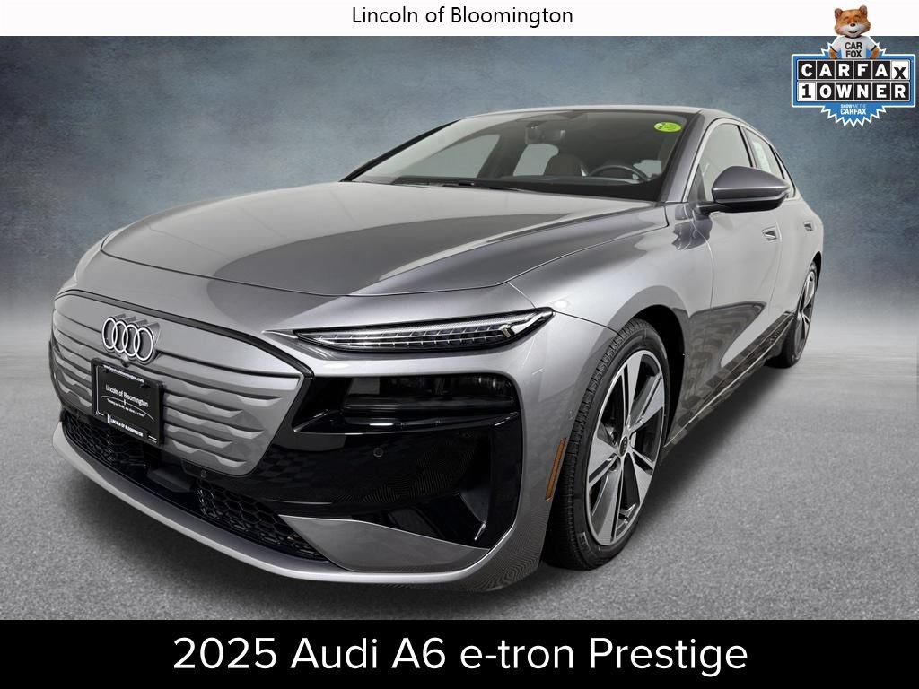 Used 2025 Audi A6 e-tron Prestige w/ Beige Warm Weather Package
