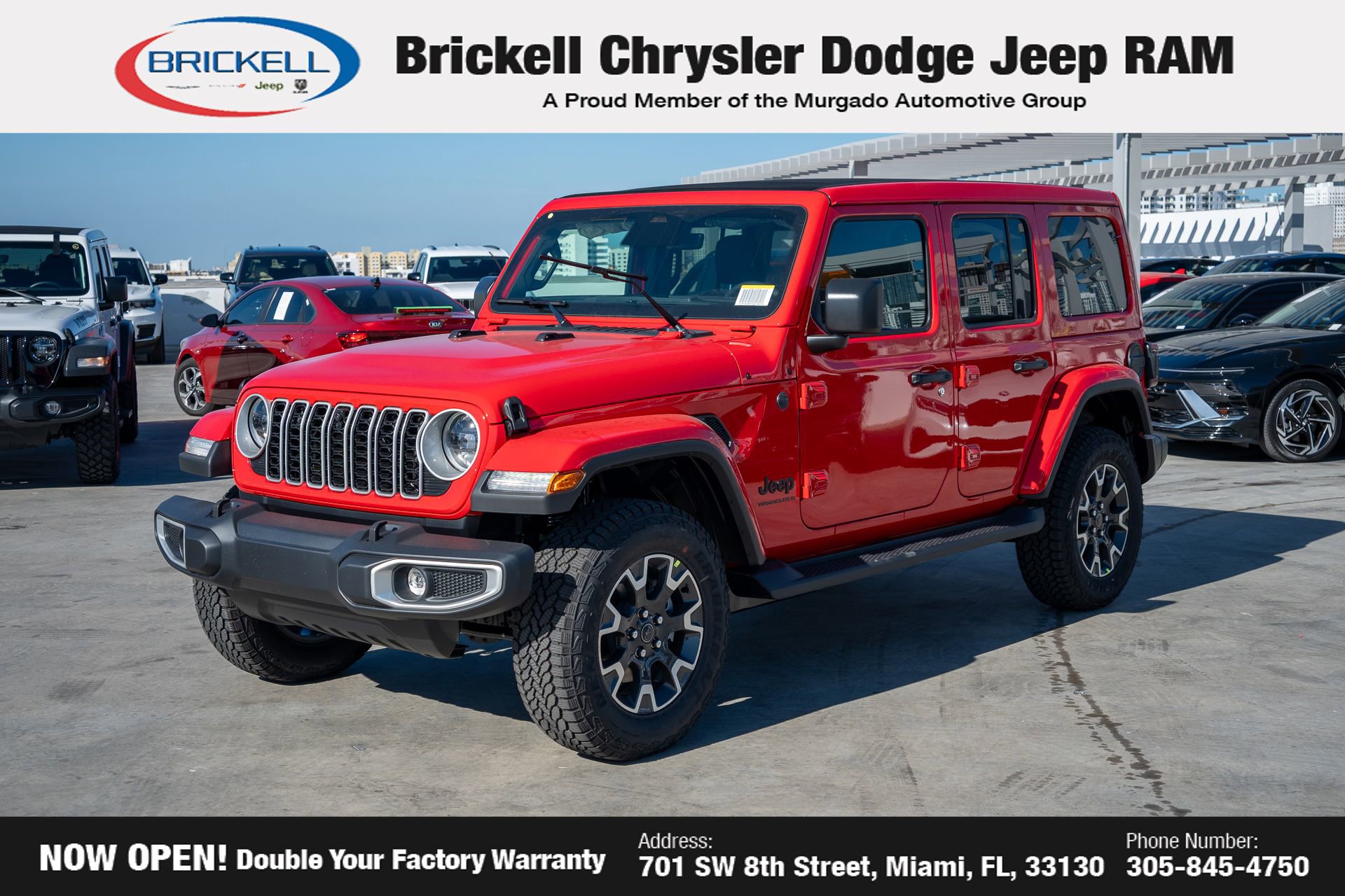 New 2026 Jeep Wrangler Sahara