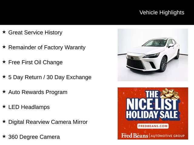 Used 2024 Lexus RX 350 Premium Plus image 3