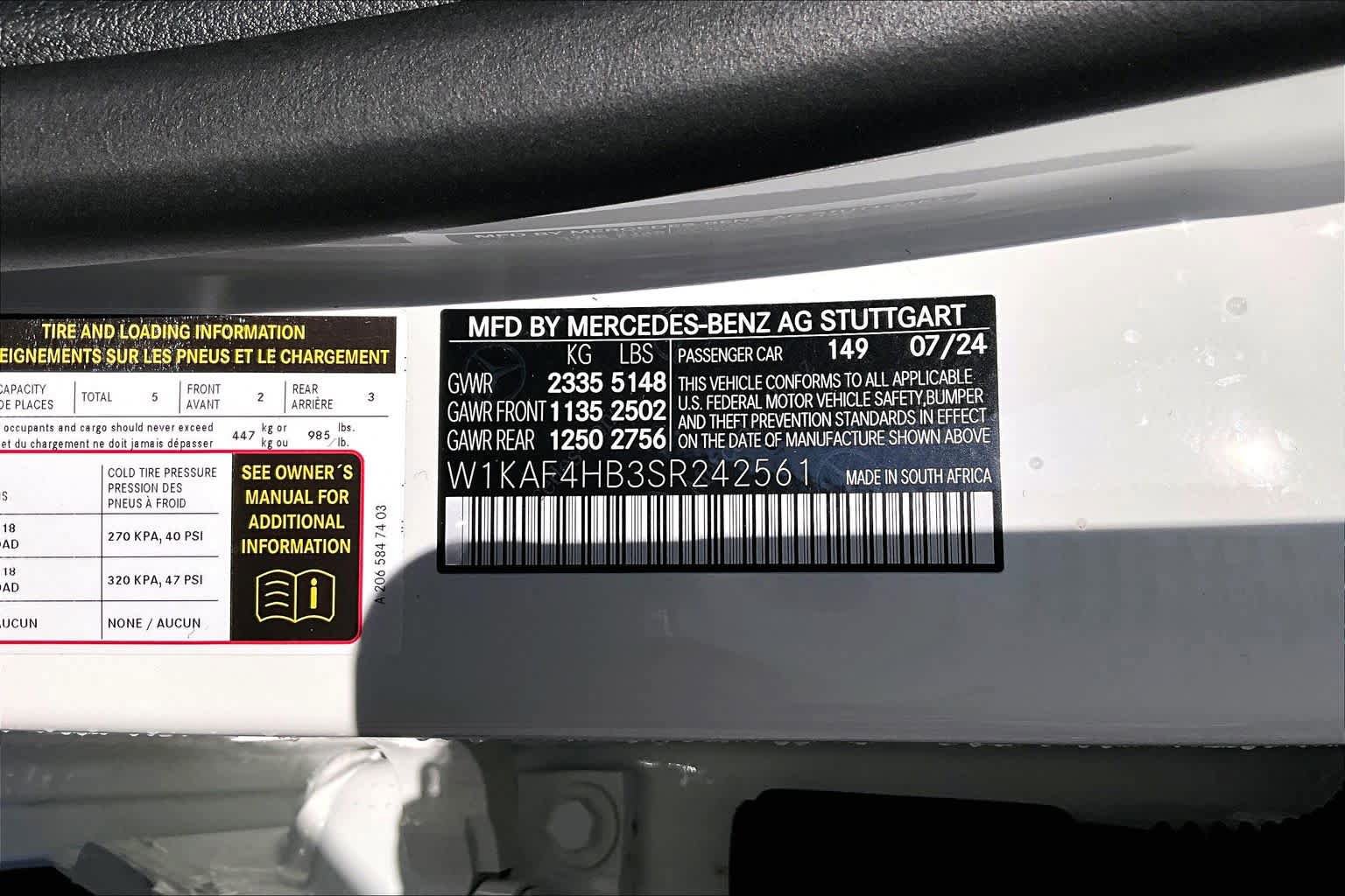Used 2025 Mercedes-Benz C 300 4MATIC Sedan image 34