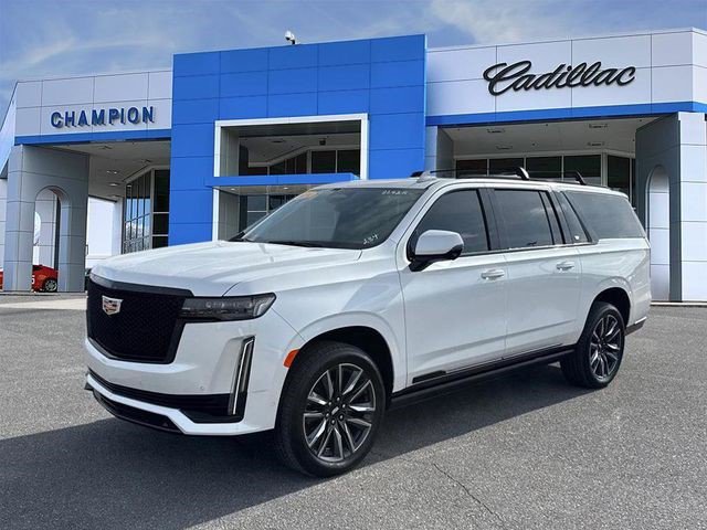 Certified 2024 Cadillac Escalade ESV Sport Platinum w/ Heavy-Duty Trailer Package image 1