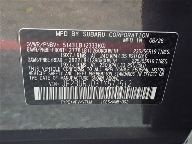 New 2026 Subaru Outback Touring XT AWD/4WD image 19