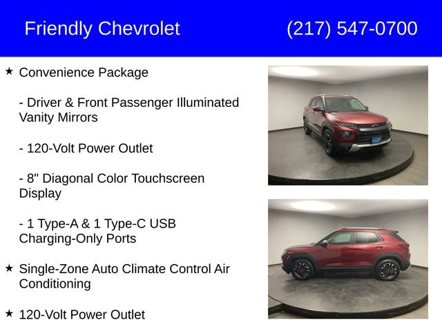 Certified 2022 Chevrolet TrailBlazer LT w/ Sun and Liftgate Package FWD image 24