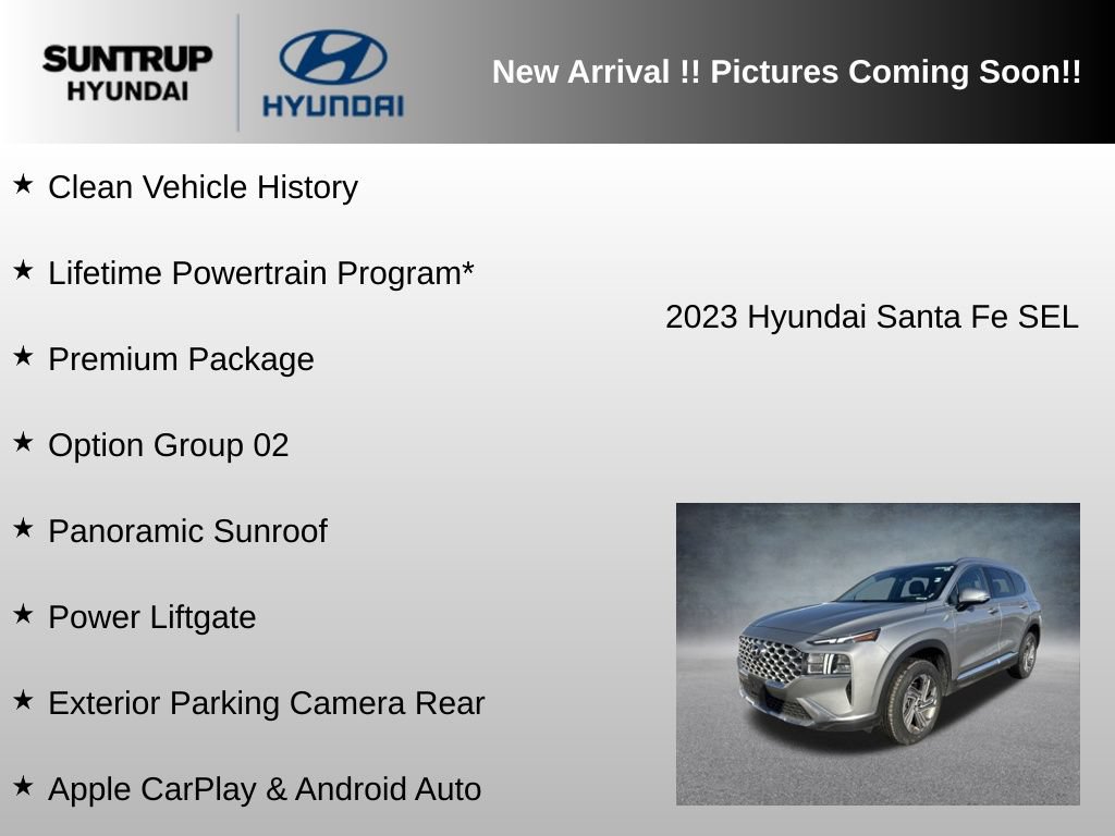 Used 2023 Hyundai Santa Fe SEL w/ Premium Package AWD/4WD image 5