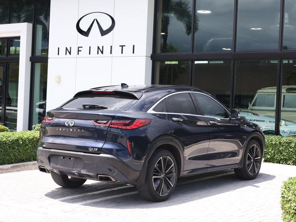 Used 2022 INFINITI QX55 Luxe w/ Cargo Package AWD/4WD image 4