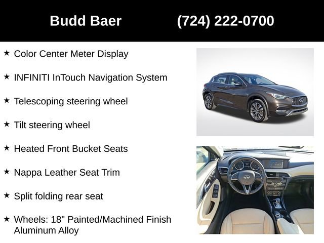 Used 2018 INFINITI QX30 Premium w/ Navigation Package image 14