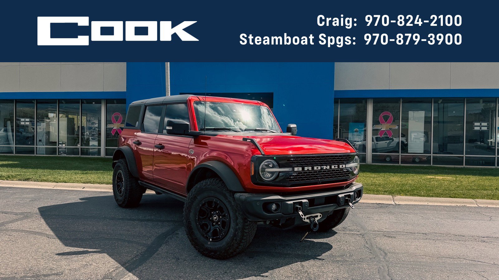 Used 2023 Ford Bronco Wildtrak AWD/4WD image 1