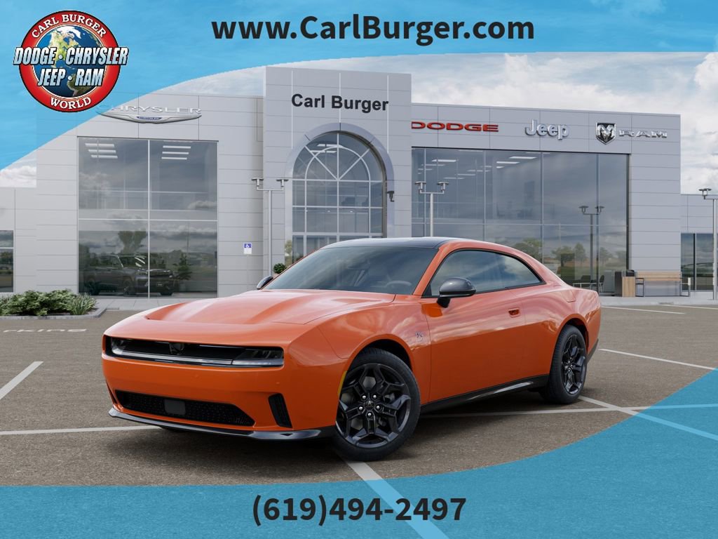 New 2025 Dodge Charger Daytona R/T w/ Quick Order Package 25M R/T