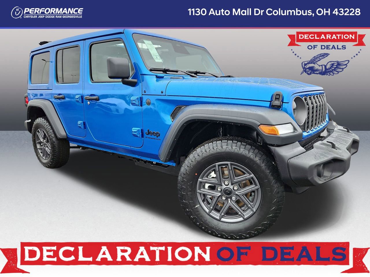New 2026 Jeep Wrangler Unlimited Sport AWD/4WD image 1