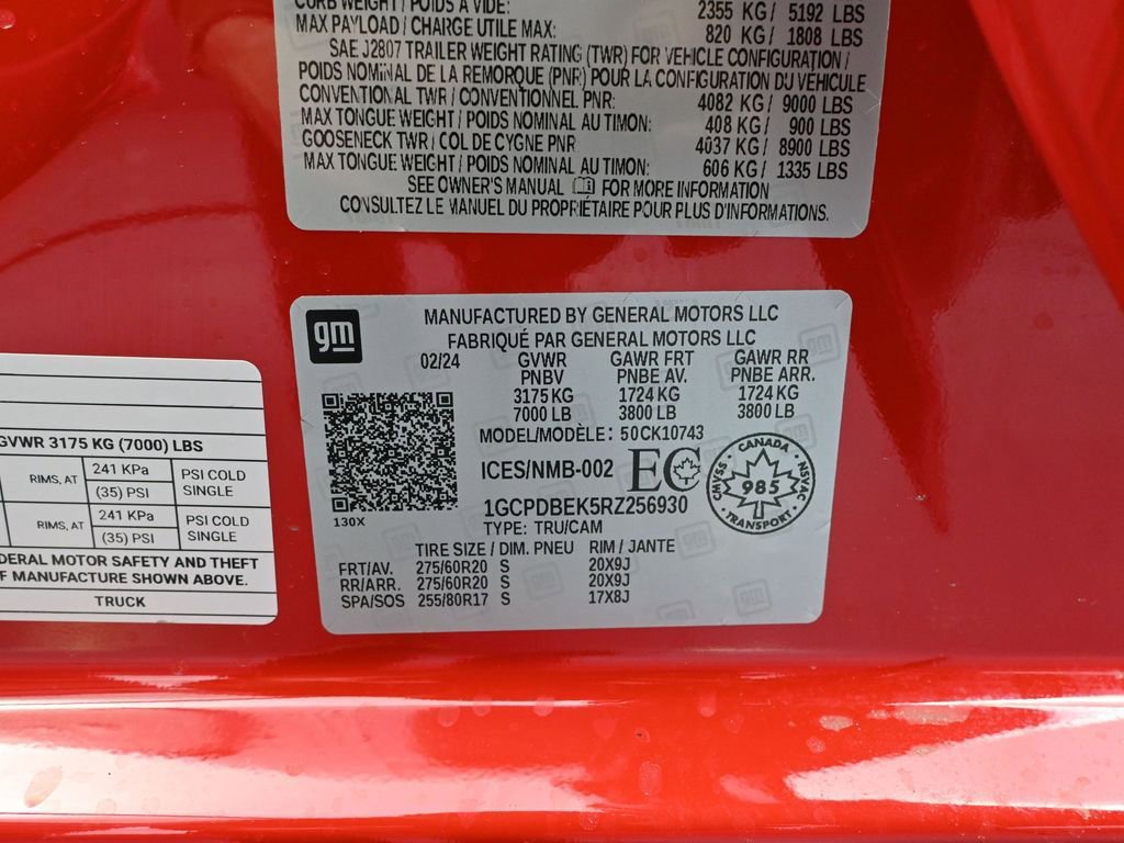 Used 2024 Chevrolet Silverado 1500 Custom image 51